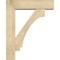 Ekena Millwork Imperial Block Rough Sawn Bracket w/ Offset Brace, Douglas Fir, 8"W x 32"D x 40"H BKT0806X32X40IMP05RDF - alternate 2